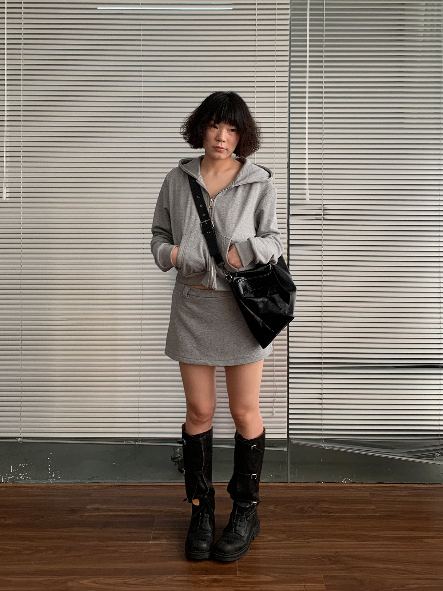 Sweatsuit Hoodie and Skirt