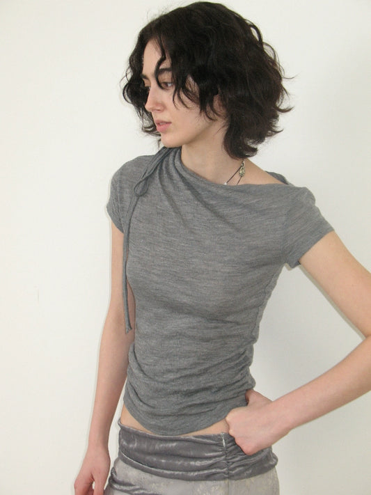 Merino Asymmetrical Tee