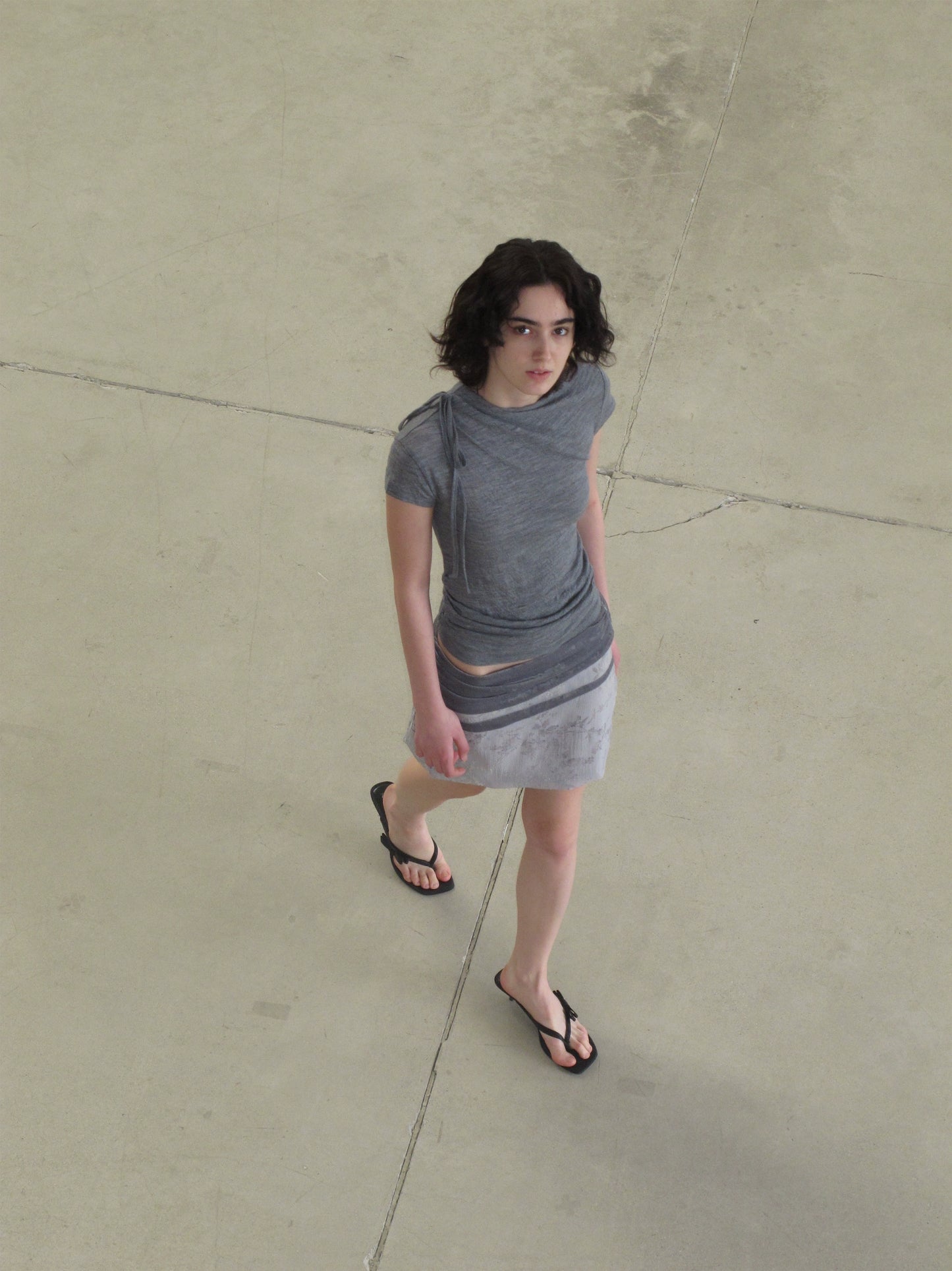 Merino Asymmetrical Tee