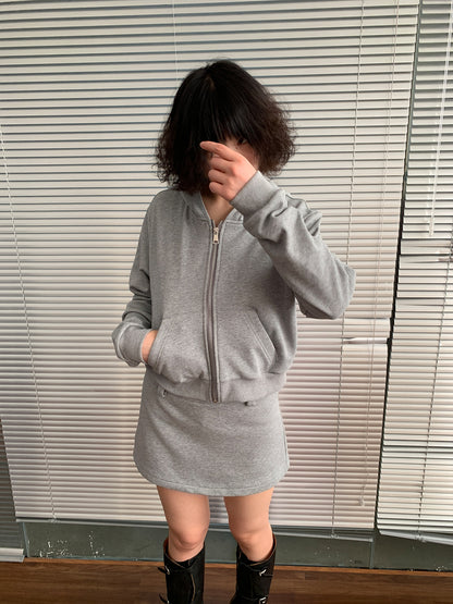 Sweatsuit Hoodie and Skirt