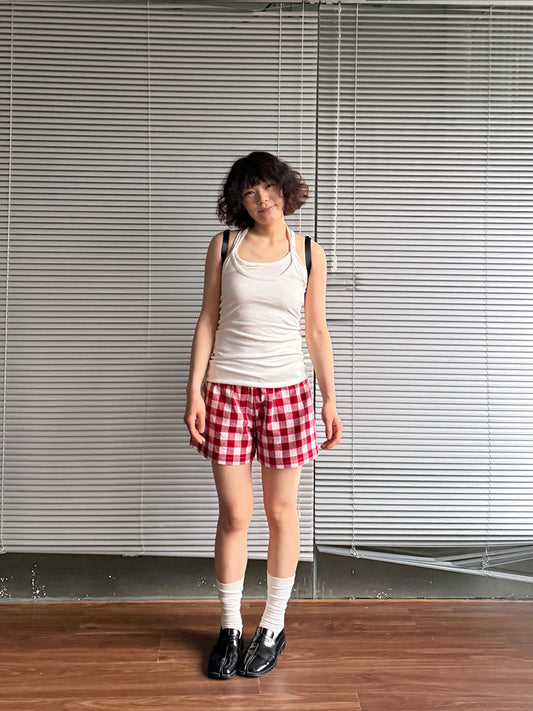 Checkered Shorts