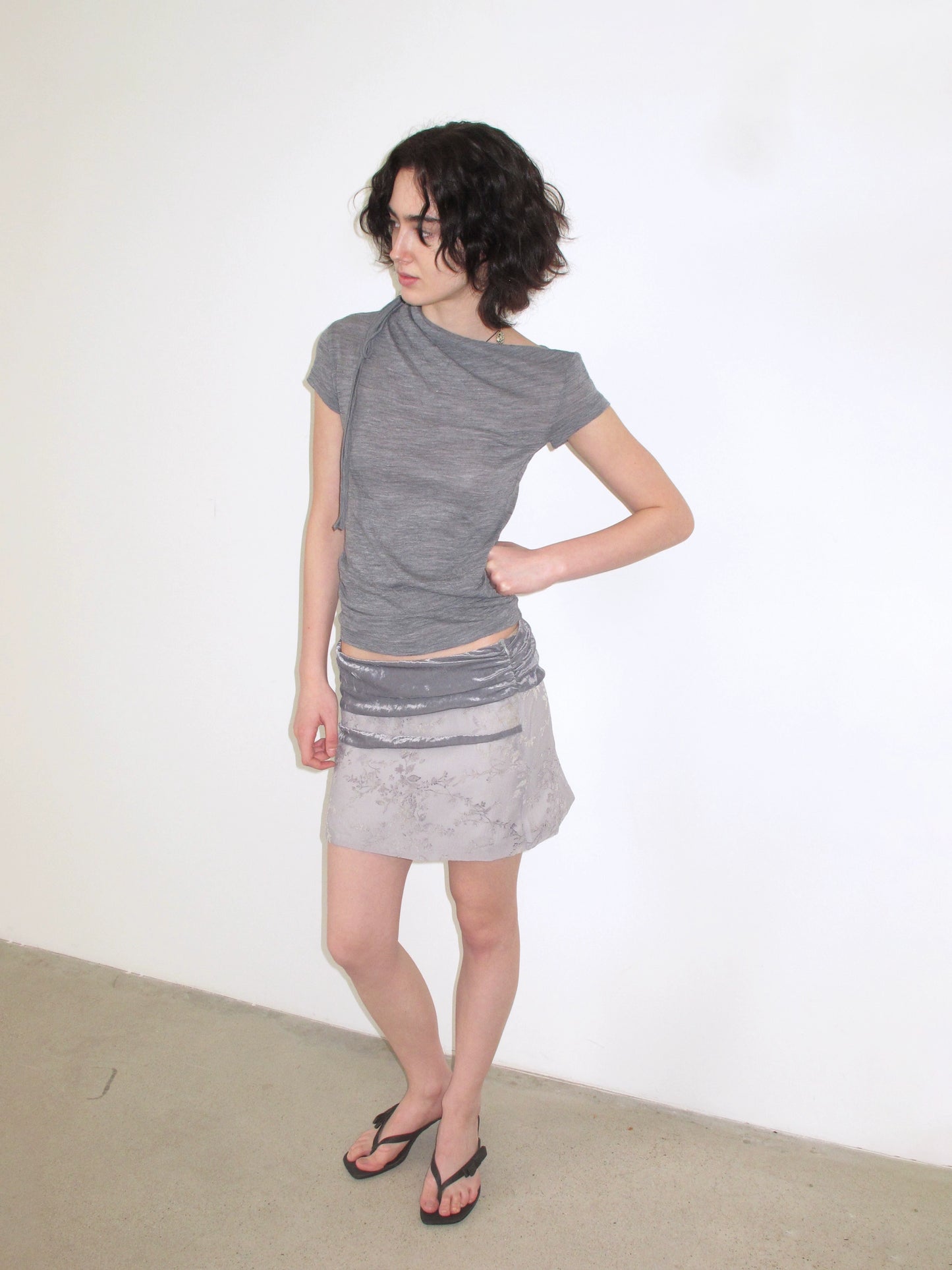 Merino Asymmetrical Tee